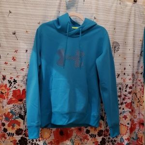 Under Armour Teal Hooded Sweatshirt